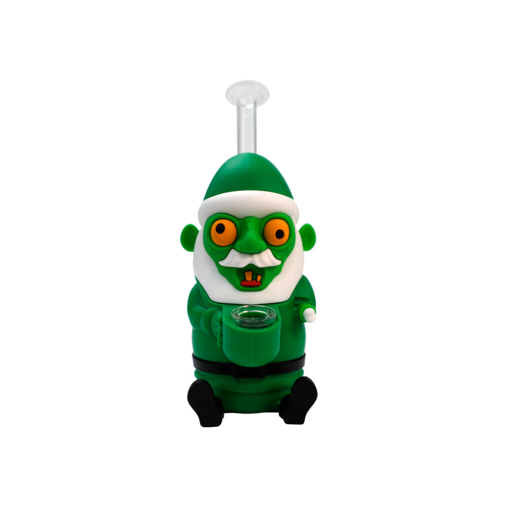 Bong Silicona Santa Zombie 19CM