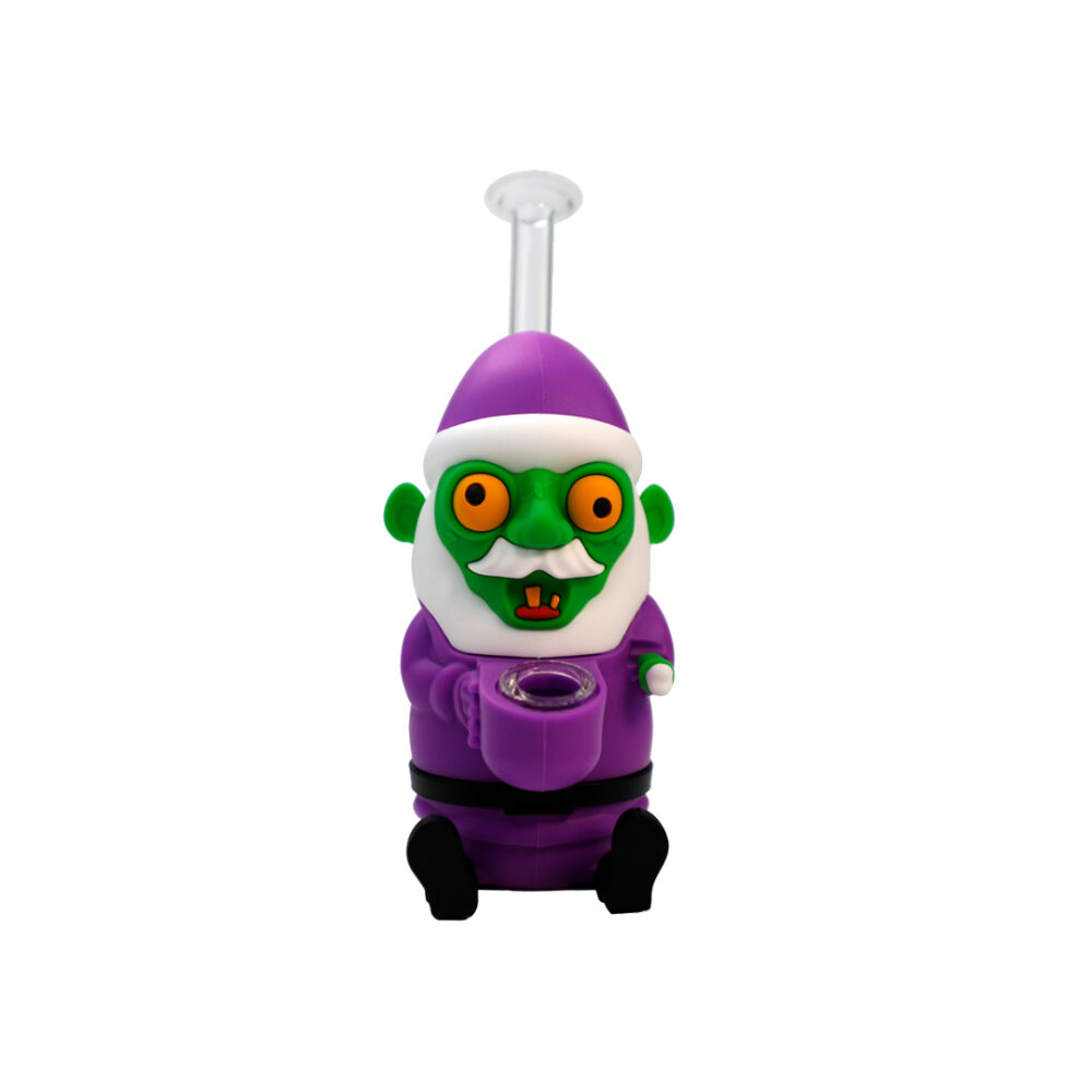 Bong Silicona Santa Zombie 19CM