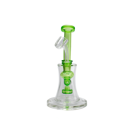 Bong Oil Can Disc Perc Rig 8" 9 Bong Oil Can Disc Perc Rig 8" - Image 4