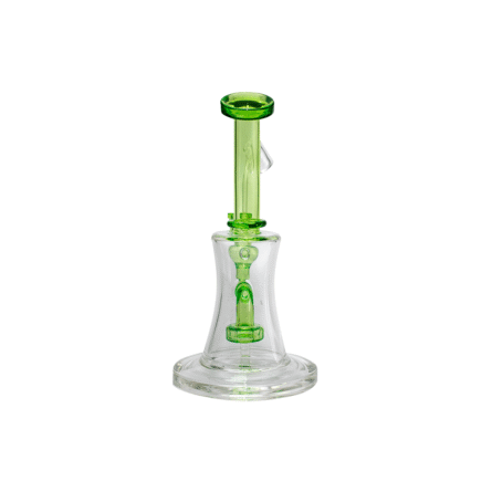Bong Oil Can Disc Perc Rig 8" 10 Bong Oil Can Disc Perc Rig 8" - Image 5