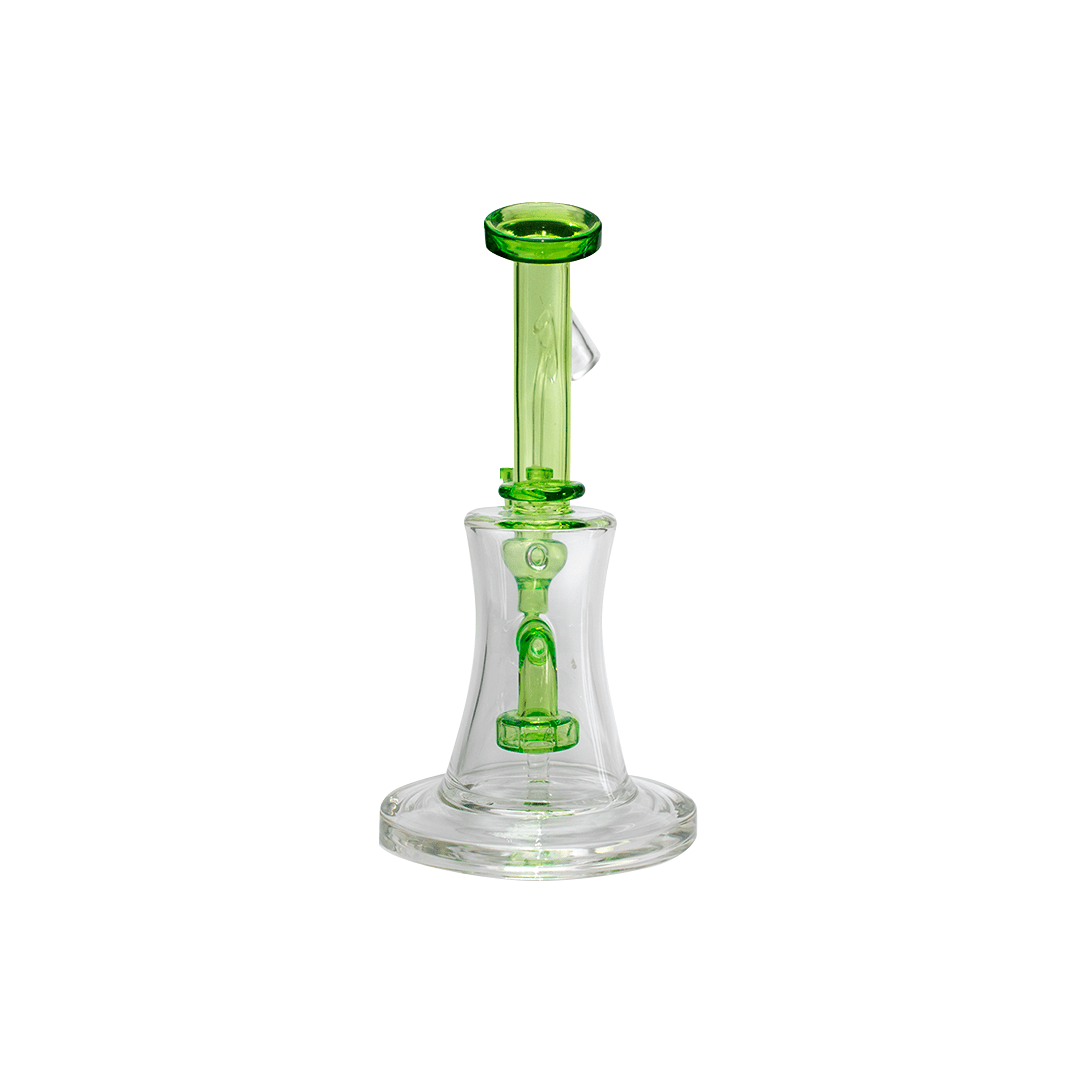 Bong Oil Can Disc Perc Rig 8" 5 Bong Oil Can Disc Perc Rig 8"