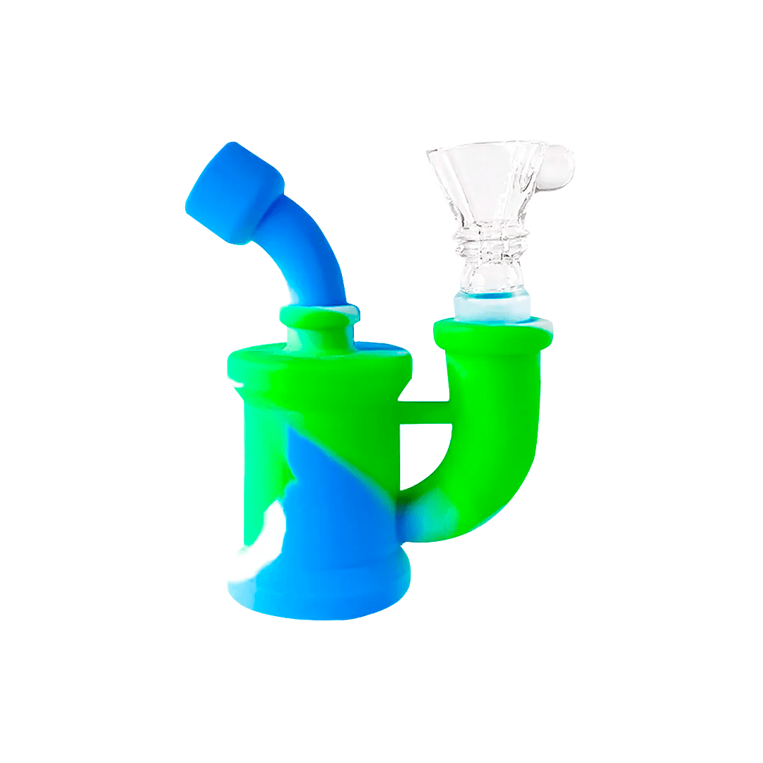 Bong Mini Silicone 3.5" 4 Bong Mini Silicone 3.5"