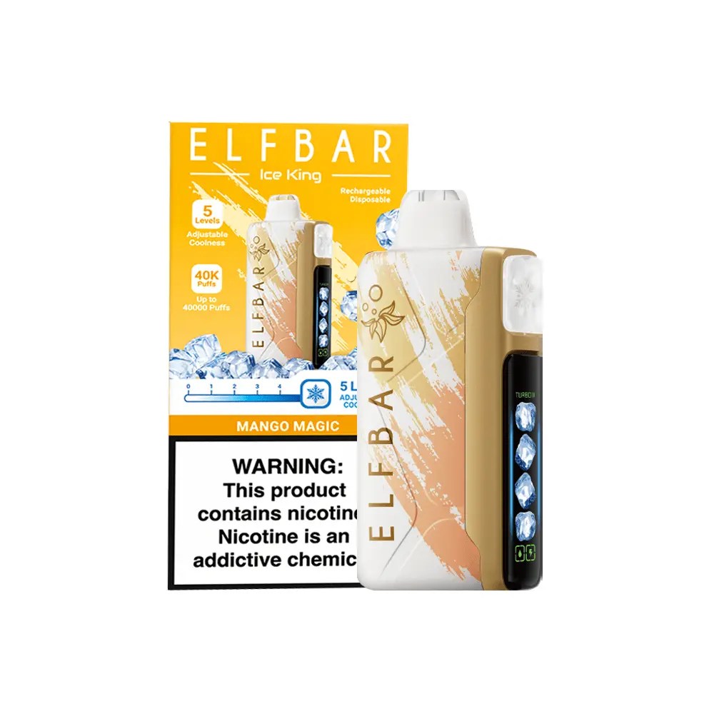 ElfBar Iceking 40K - Mango Magic | Vape Desechable 1 ElfBar Iceking 40K - Mango Magic | Vape Desechable
