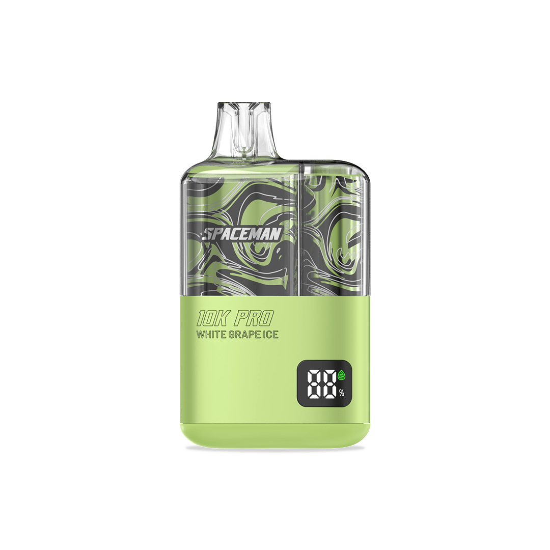 Spaceman Pro 10K - White Grape Ice | Vape Desechable 1 Spaceman Pro 10K - White Grape Ice | Vape Desechable