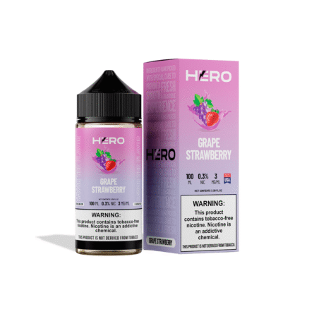 Hero Syn 100Ml - Grape Strawberry - Image 5
