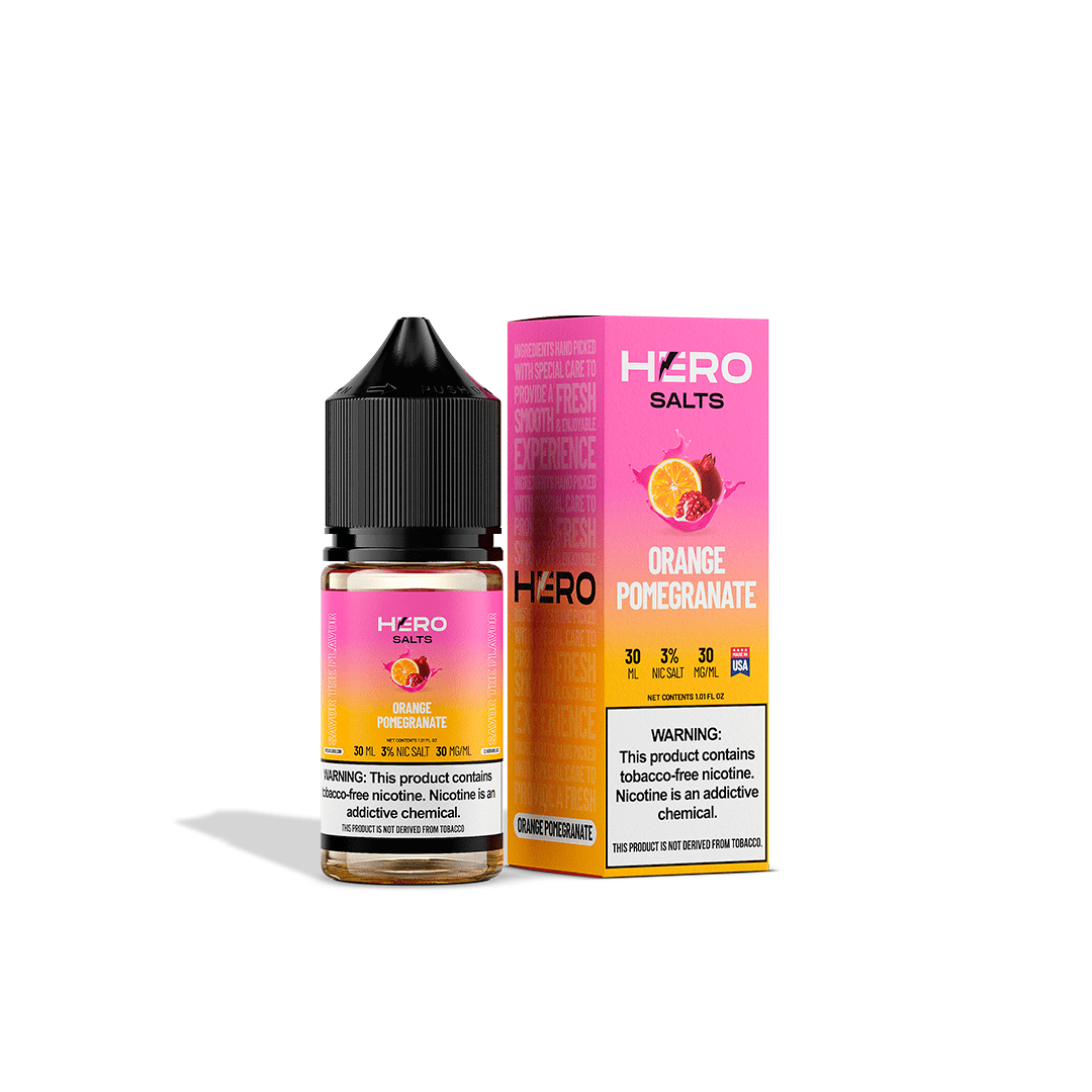 Hero Syn Salt 30Ml - Orange Pomegranate 5 Hero Syn Salt 30Ml - Orange Pomegranate