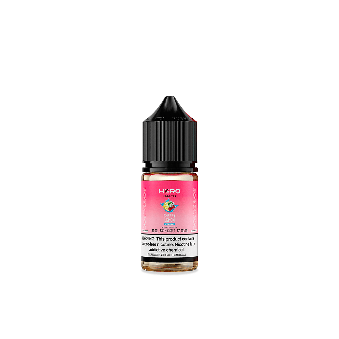 Hero Syn Salt 30Ml - Cherry Lemon FREEZE 8 Hero Syn Salt 30Ml - Cherry Lemon FREEZE