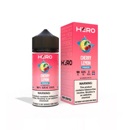 Hero Syn 100Ml - Cherry Lemon FREEZE 15 Hero Syn 100Ml - Cherry Lemon FREEZE - Image 5