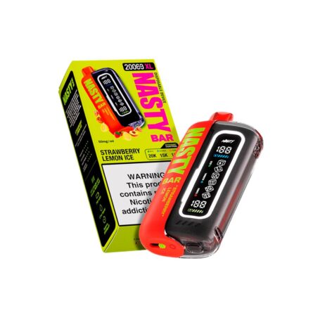 Nasty Bar XL DR20Ki - Strawberry Lemon Ice | Vape Desechable 2 Nasty Bar XL DR20Ki - Strawberry Lemon Ice | Vape Desechable - Image 1