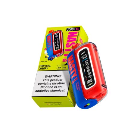 Nasty Bar XL DR20Ki - Tropical Cherry | Vape Desechable 2 Nasty Bar XL DR20Ki - Tropical Cherry | Vape Desechable - Image 1