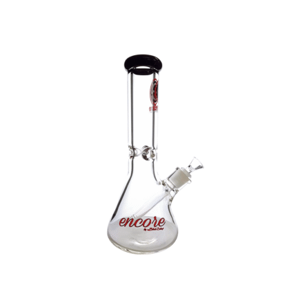 Bong Encore Heavywall Square Lip Beaker 12" 2 Bong Encore Heavywall Square Lip Beaker 12" - Image 1