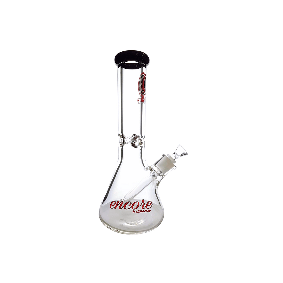 Bong Encore Heavywall Square Lip Beaker 12" 1 Bong Encore Heavywall Square Lip Beaker 12"