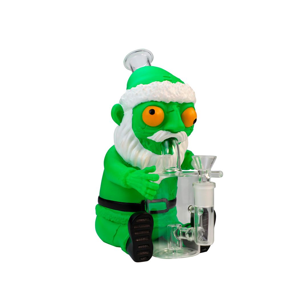 Bong Resina Santa Zombie 27CM 1 Bong Resina Santa Zombie 27CM