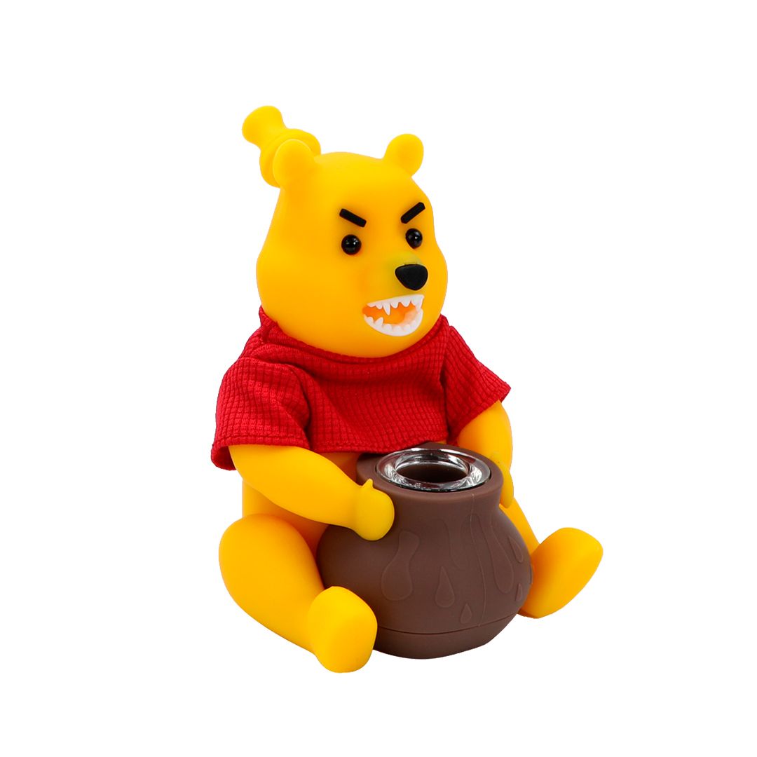 Bong Silicona Winnie Bear 12CM 2 Bong Silicona Winnie Bear 12CM
