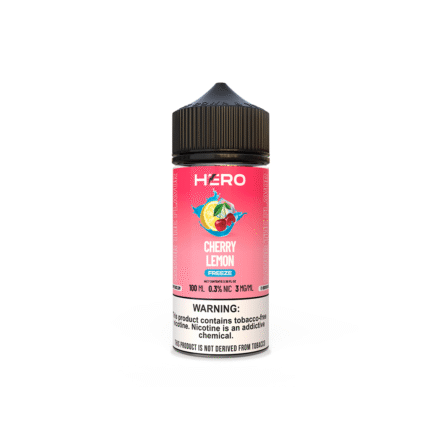 Hero Syn 100Ml - Cherry Lemon FREEZE 11 Hero Syn 100Ml - Cherry Lemon FREEZE - Image 1