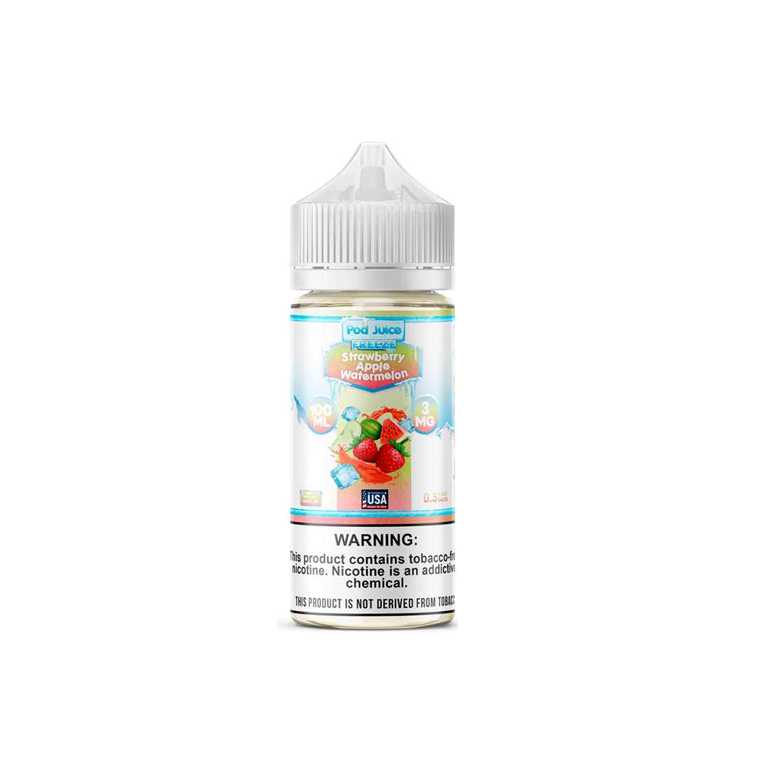 Pod Juice Syn 100Ml - Straw Apple Water Freeze 4 Pod Juice Syn 100Ml - Straw Apple Water Freeze