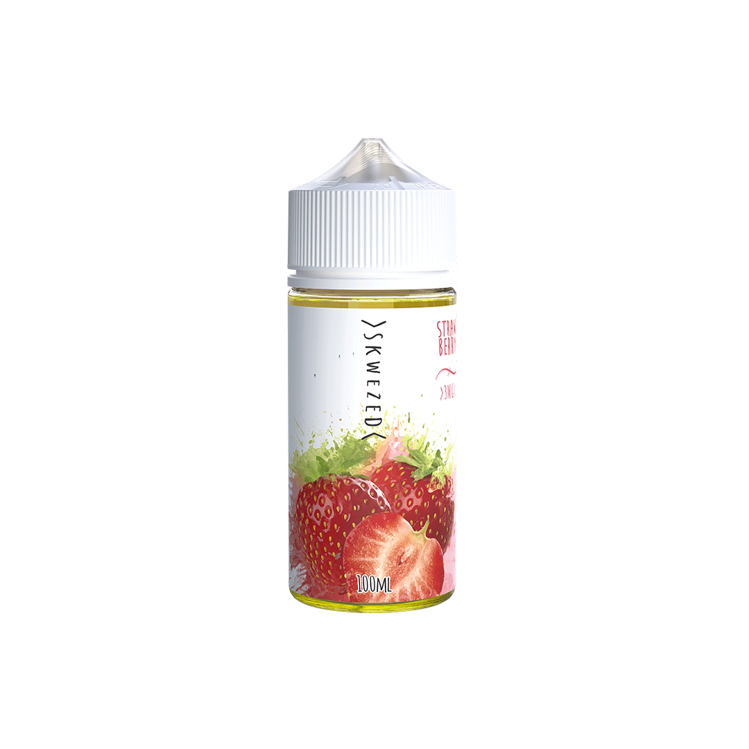 Skwezed 100Ml - Strawberry 4 Skwezed 100Ml - Strawberry