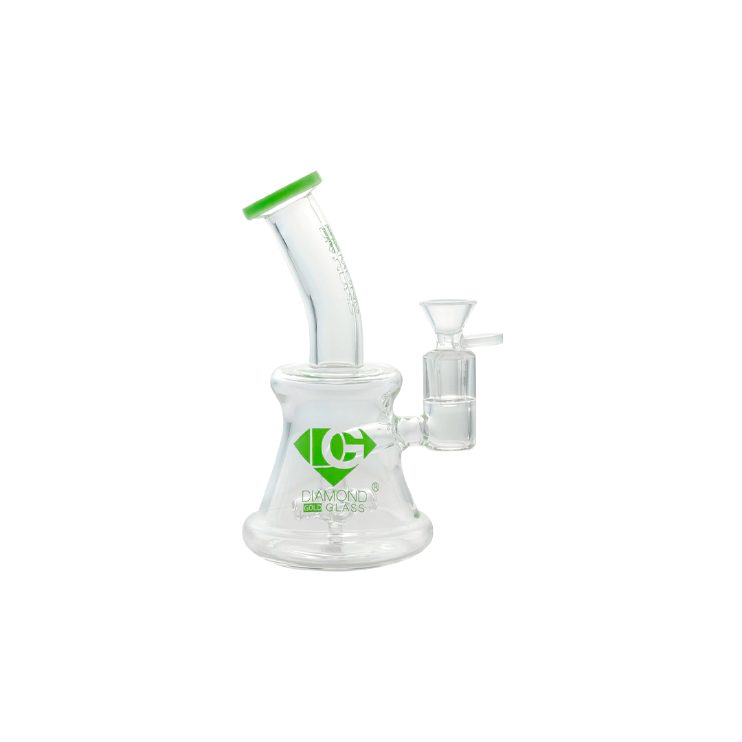 Bong Diamond Glass Coil Rig 7.5"