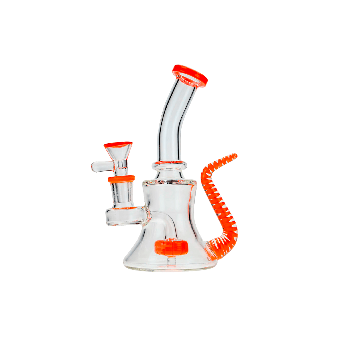 Bong Mini Bell Spiral Horn 7" 1 Bong Mini Bell Spiral Horn 7"