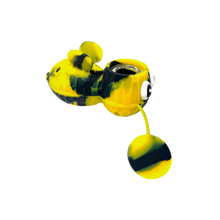 Pipa Bee Glass Bowl Silicone 4" 7 Pipa Bee Glass Bowl Silicone 4" - Image 1